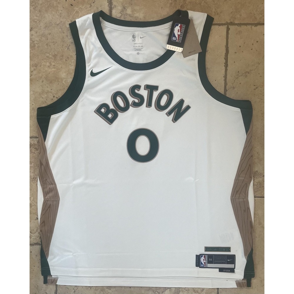 Boston Celtics Jersey‎ City Edition Mens 2XL NBA Basketball Nike Tatum Nike NWT